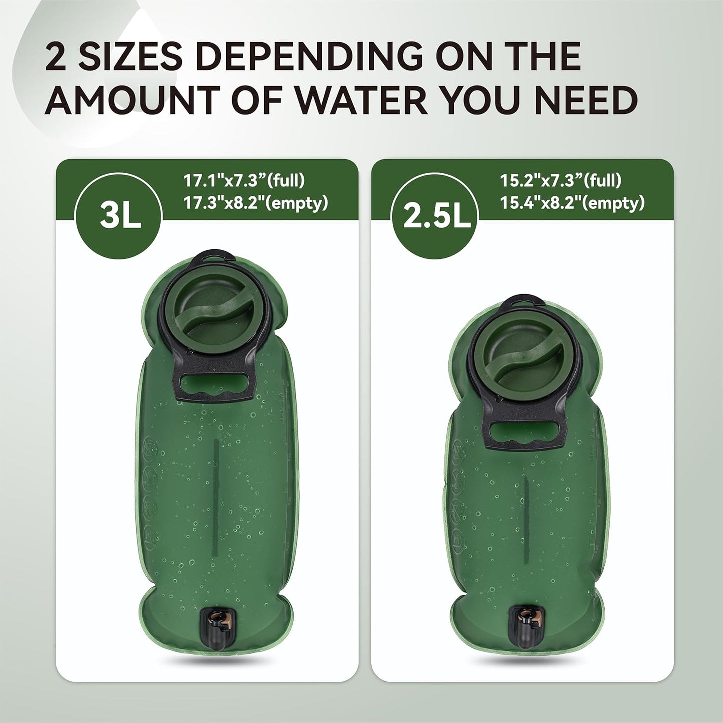 3L TPU Hydration Bladder BPA-Free Insulated