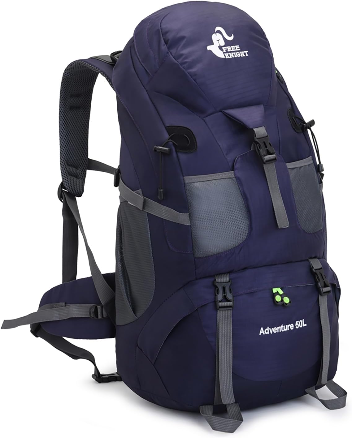 50L Water-Resistant Hiking Backpack - Lightweight Daypack for Outdoor Adventures