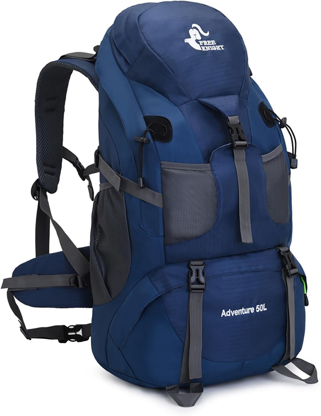 50L Water-Resistant Hiking Backpack - Lightweight Daypack for Outdoor Adventures