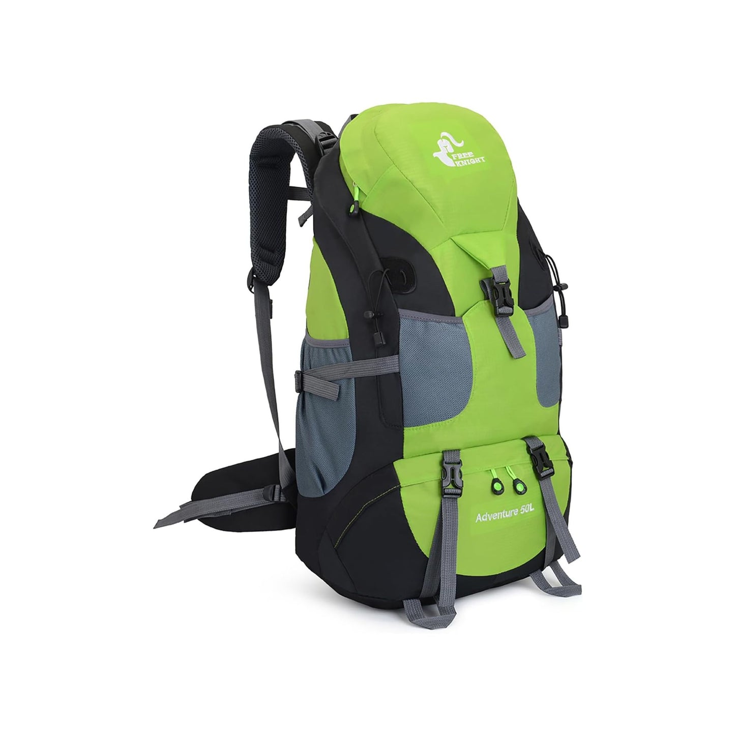 50L Water-Resistant Hiking Backpack - Lightweight Daypack for Outdoor Adventures