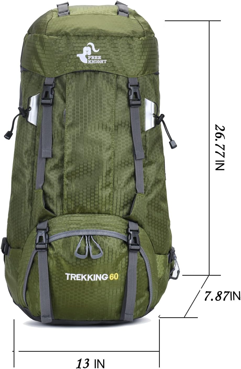 60L Waterproof Hiking Backpack