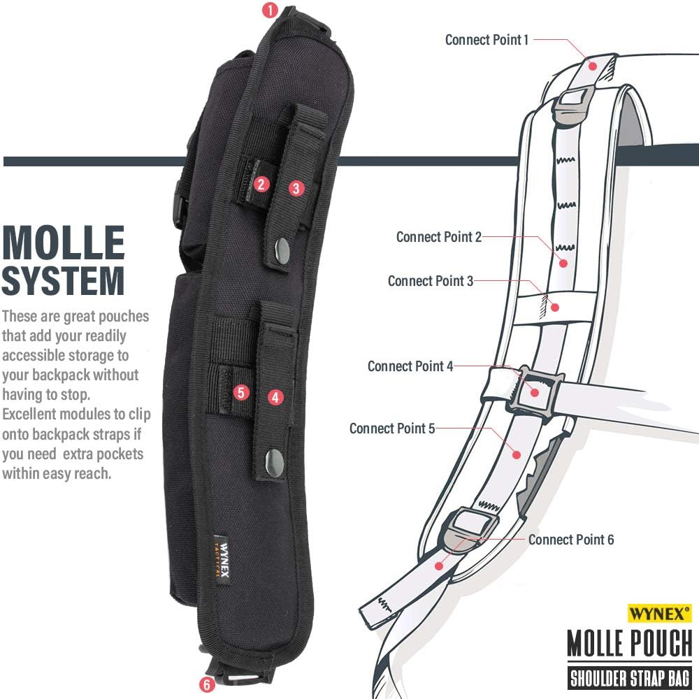Molle Accessory Pouch - Multifunctional Tactical Gear for Hunting & Outdoors