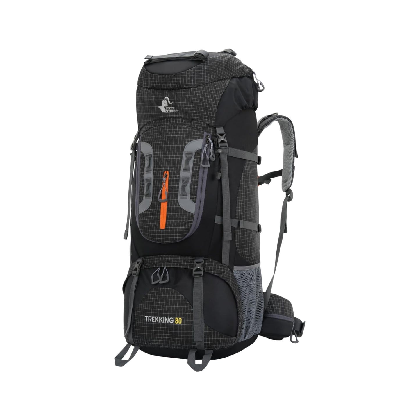 80L Waterproof Hiking Backpack with Rain Cover