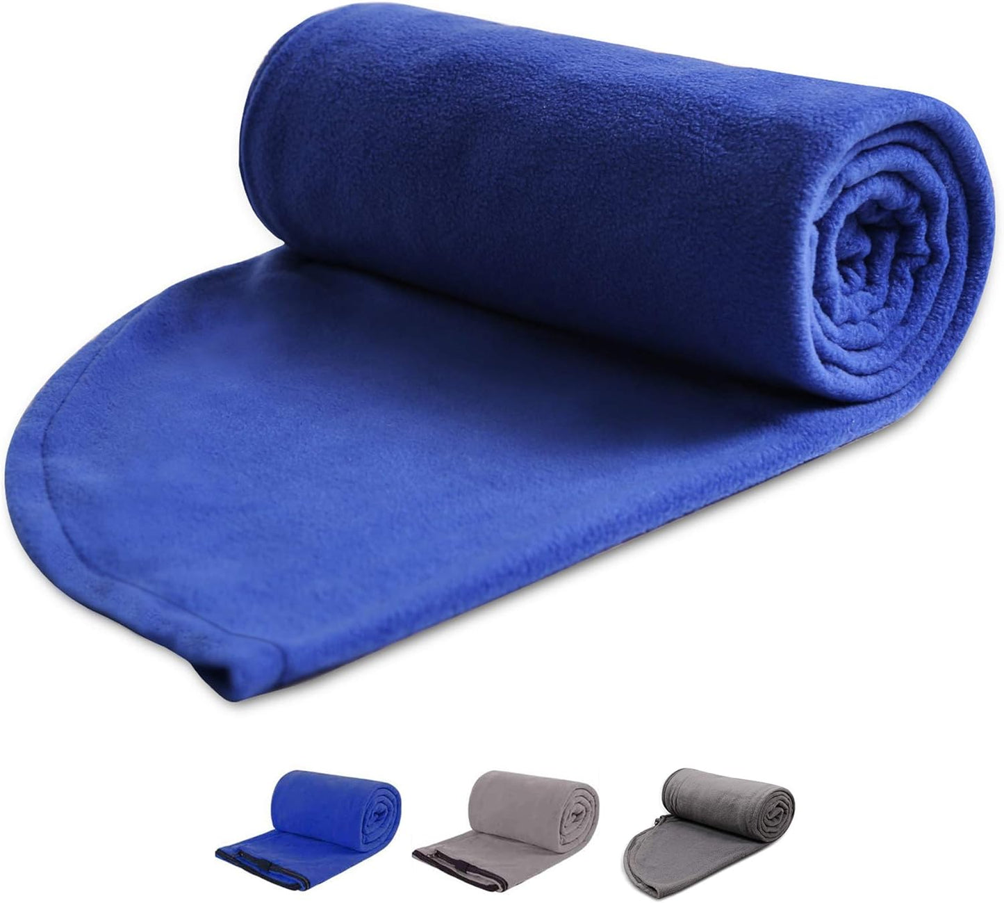Adult Fleece Sleeping Bag Liner - 75" Full-Zip for All-Weather Camping
