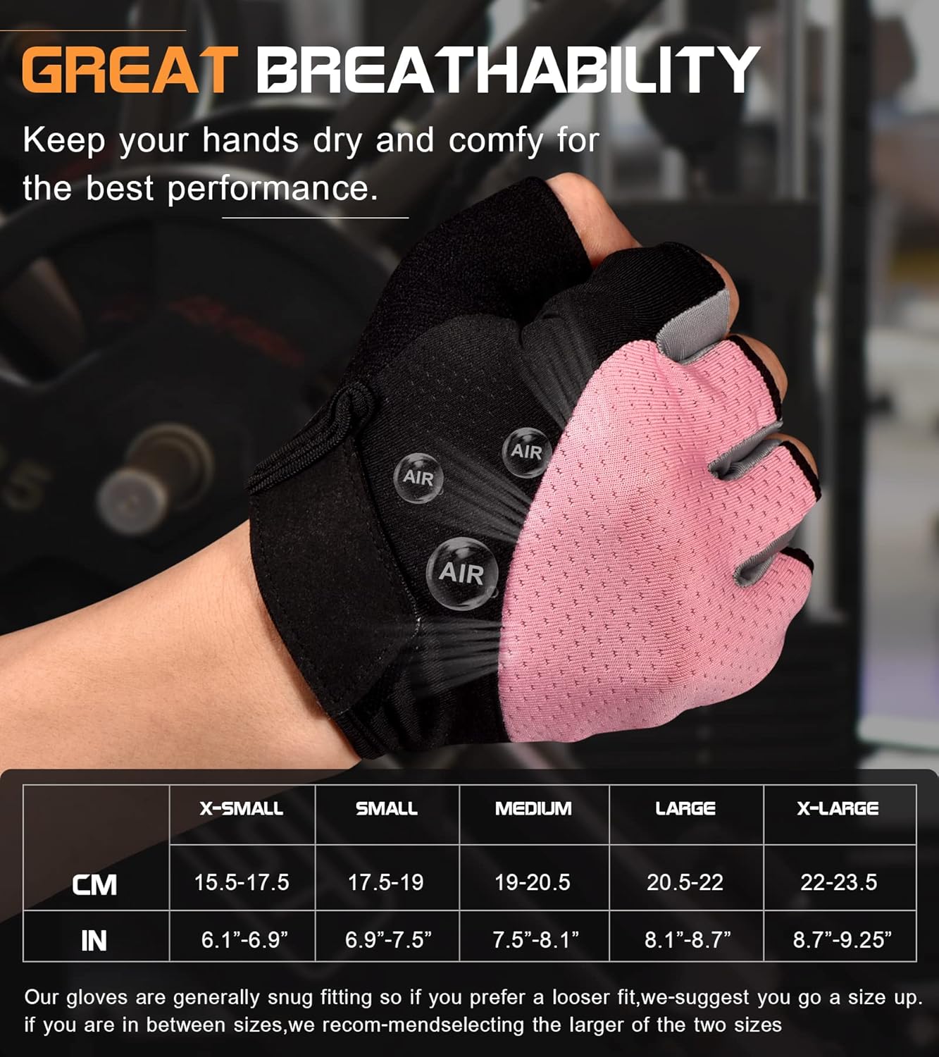 Fingerless Gym Gloves
