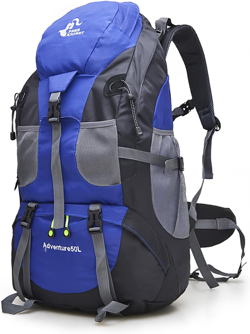 50L Water-Resistant Hiking Backpack - Lightweight Daypack for Outdoor Adventures