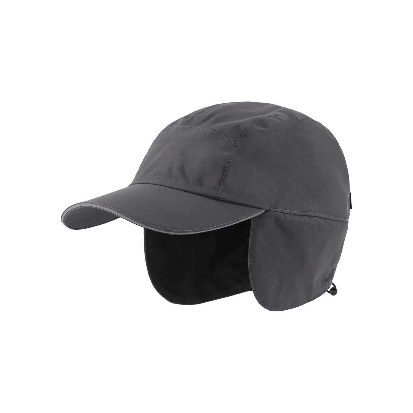 Men's Water-Resistant Earflap Hat Reflective & Fleece-Lined