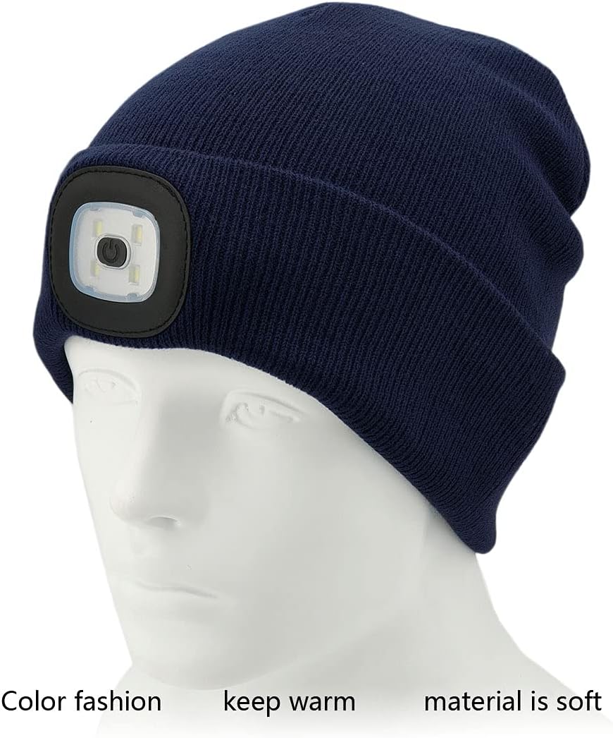 Rechargeable LED Beanie Unisex -Perfect Gift