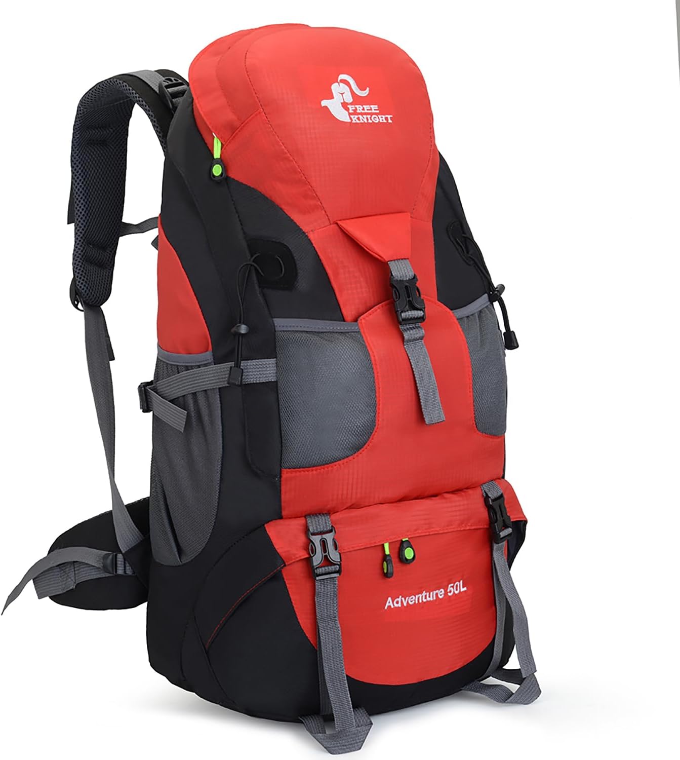 50L Water-Resistant Hiking Backpack - Lightweight Daypack for Outdoor Adventures
