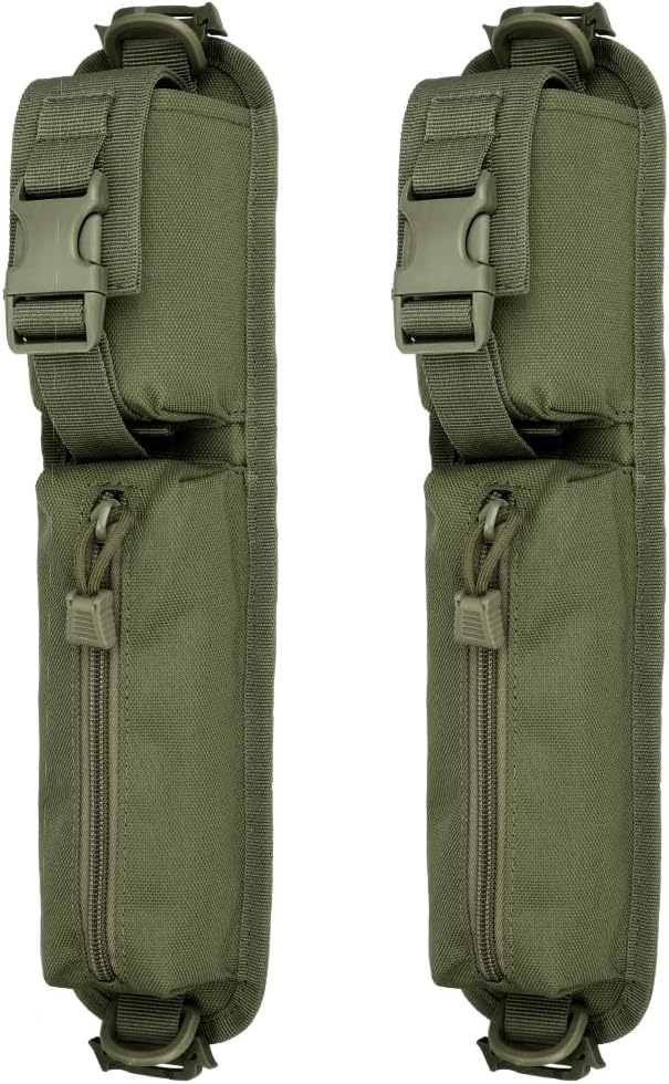 Tactical Molle Accessory Pouch, Backpack Shoulder Strap Bag Shoulder Tape Additional Bag Multifunctional Hunting Tools Pouch