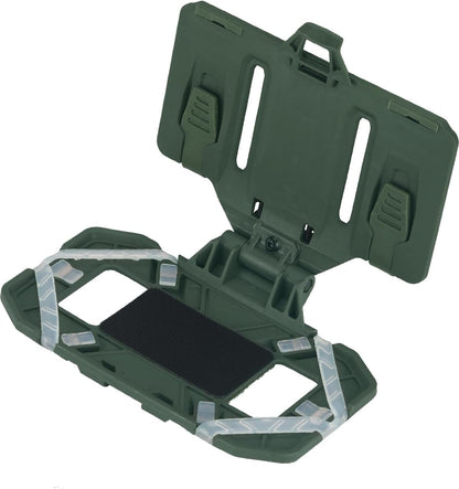 Tactical Gear Plate Carrier Vest Accessories Phone Chest Mount Holder for Screen Size 4.7"-6.7"