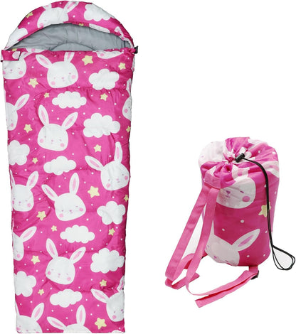 Kids 3-Season SleepingBag Lightweight & Waterproof