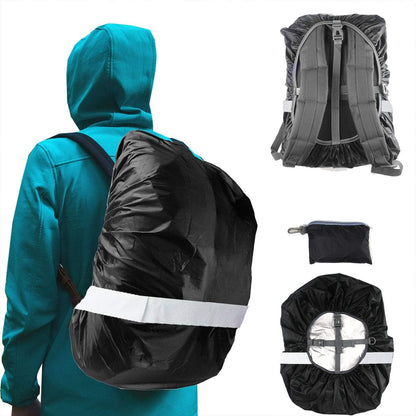 Hi-Vis Waterproof Backpack Cover 10-35L