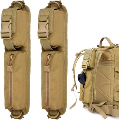 Tactical Molle Accessory Pouch, Backpack Shoulder Strap Bag Shoulder Tape Additional Bag Multifunctional Hunting Tools Pouch