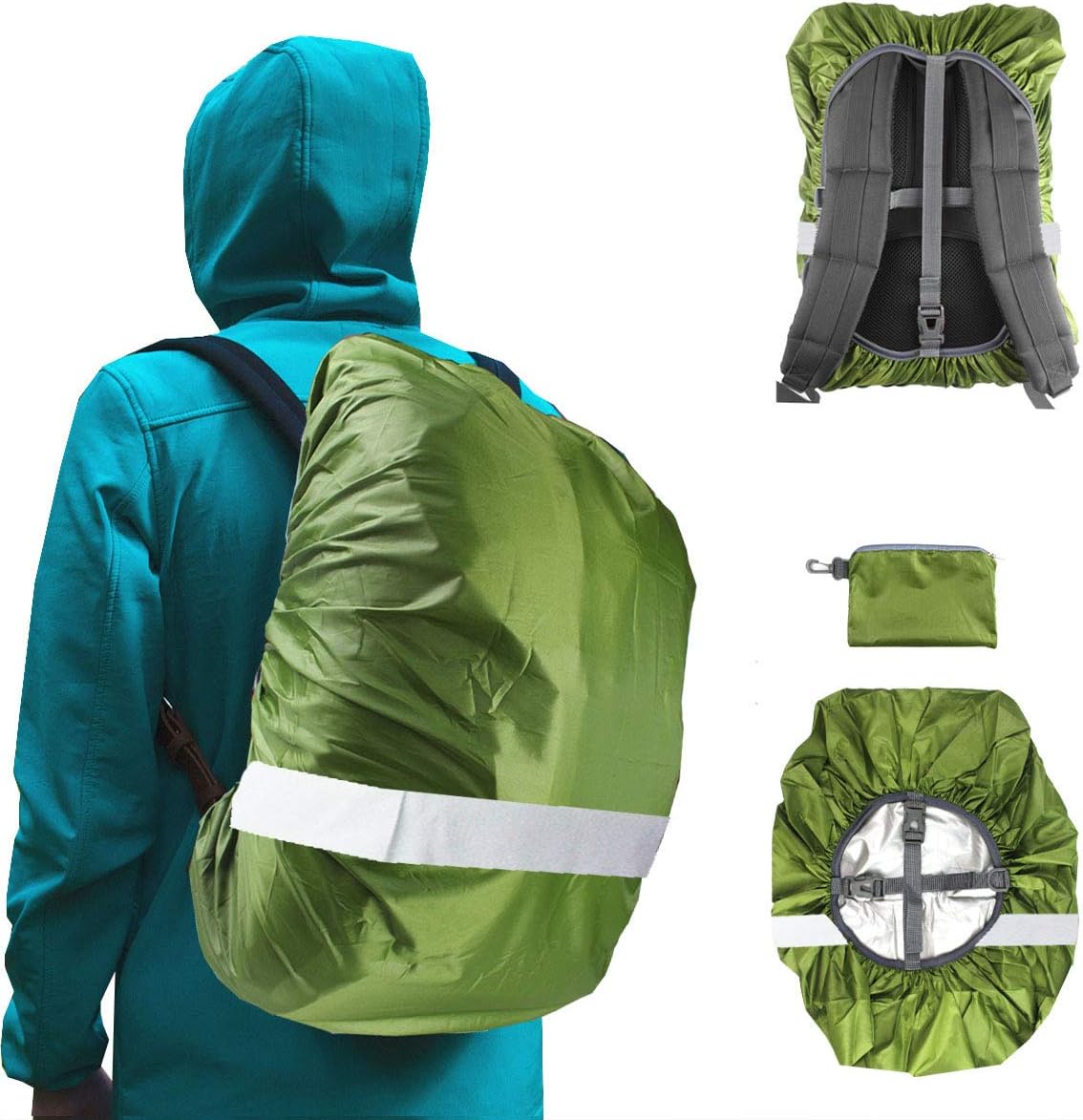 Hi-Vis Waterproof Backpack Cover 10-35L