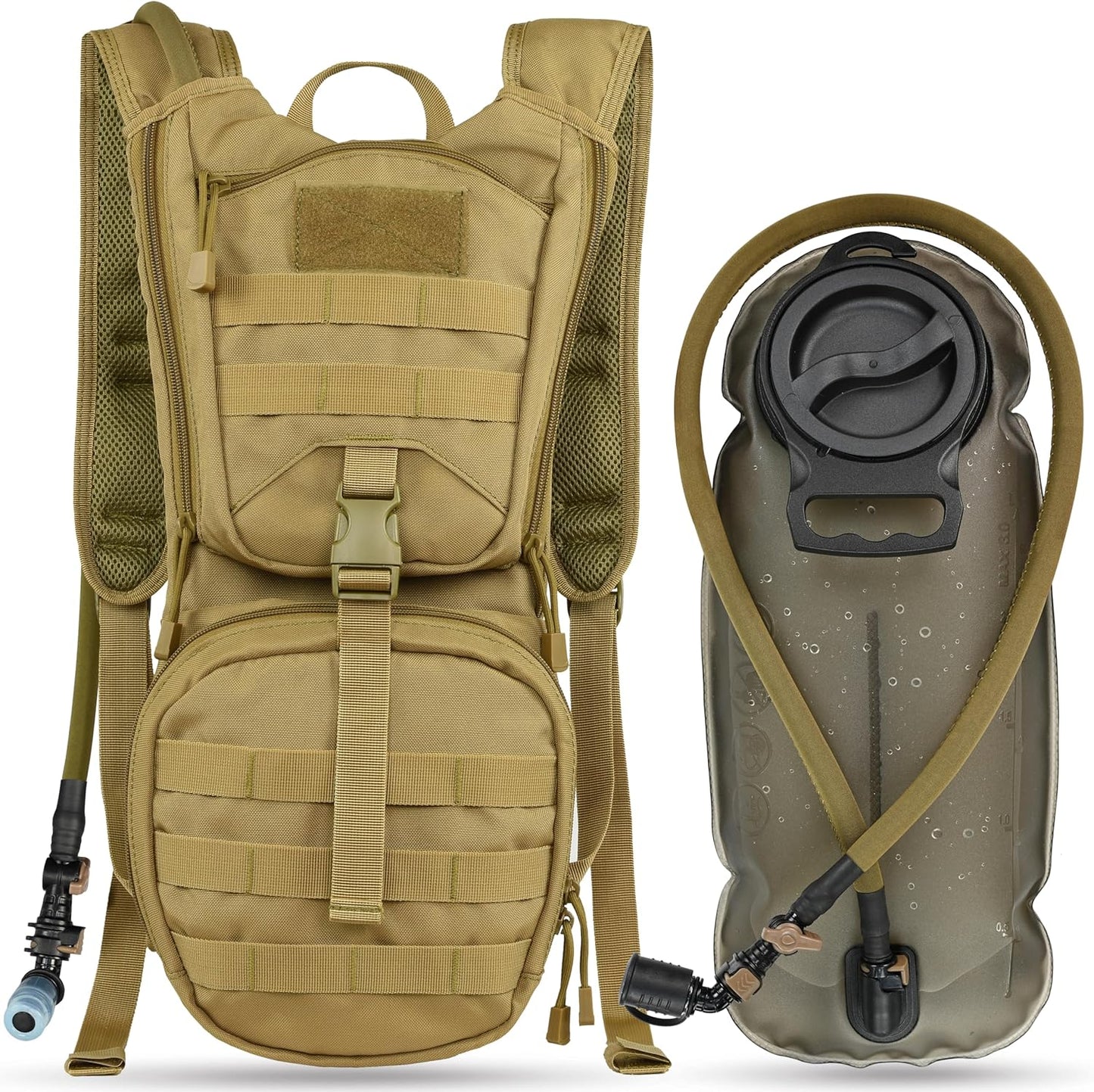 3L Military Molle Backpack -Tactical Hydration