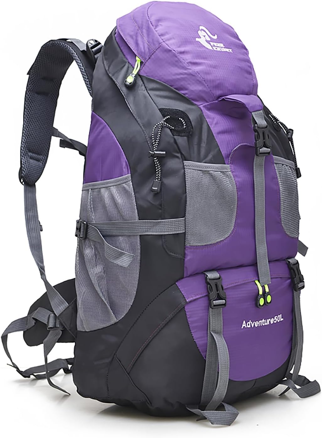 50L Water-Resistant Hiking Backpack - Lightweight Daypack for Outdoor Adventures